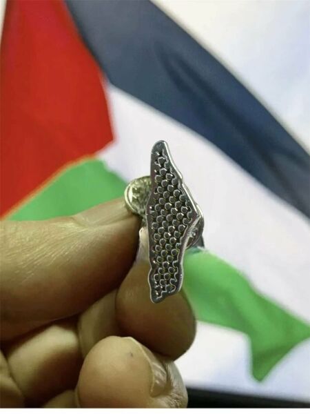 Filistin Haritası Rozet 1 adet