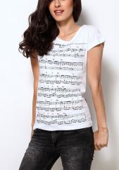 Metallica - Nothing Else Matters Nota Kadın T-Shirt