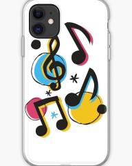 Nota Renkli İphone Telefon Kılıfı