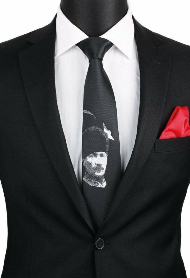 Atatürk Resim Kravat