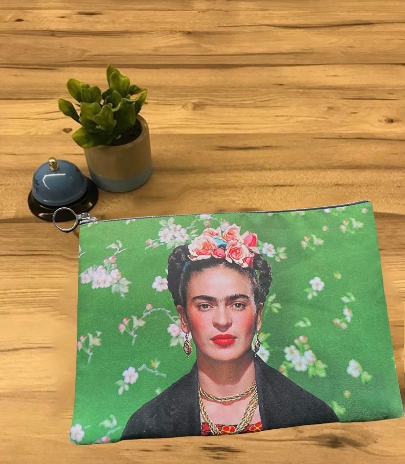 Frida Kahlo Clutch Portföy Çanta