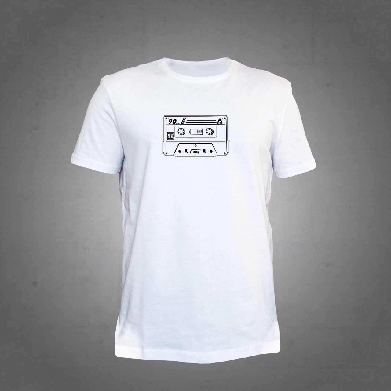Kaset Beyaz Tshirt