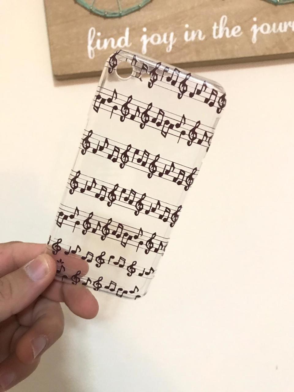 Dizekli Notalar iPhone Telefon Kılıfı