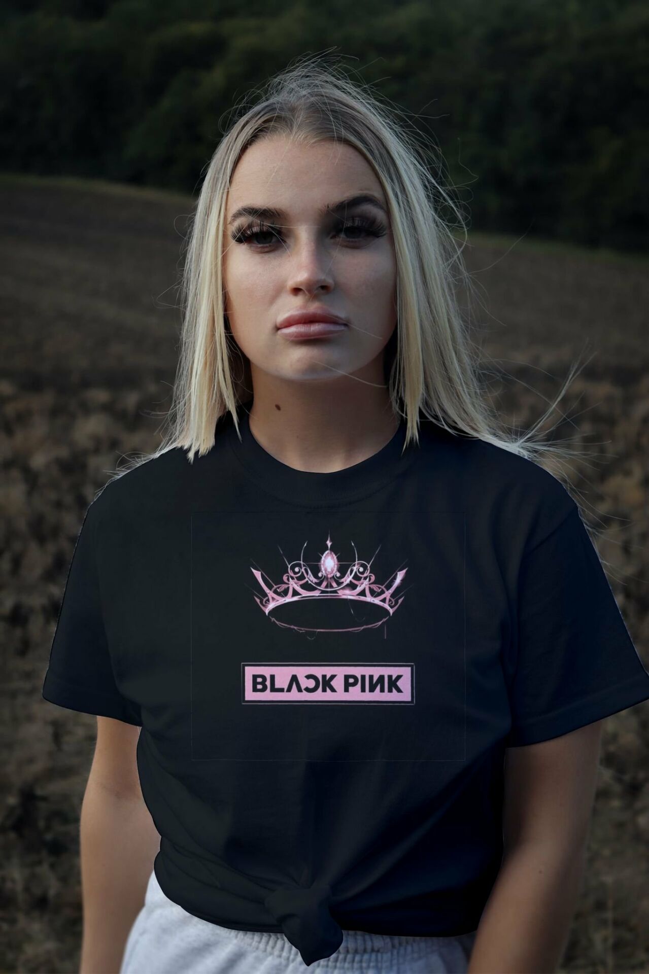 Black Pink Siyah T-shirt