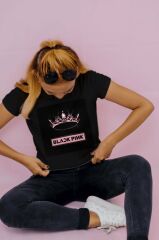 Black Pink Siyah T-shirt