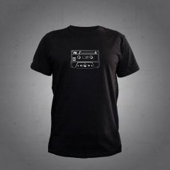Kaset Siyah Tshirt
