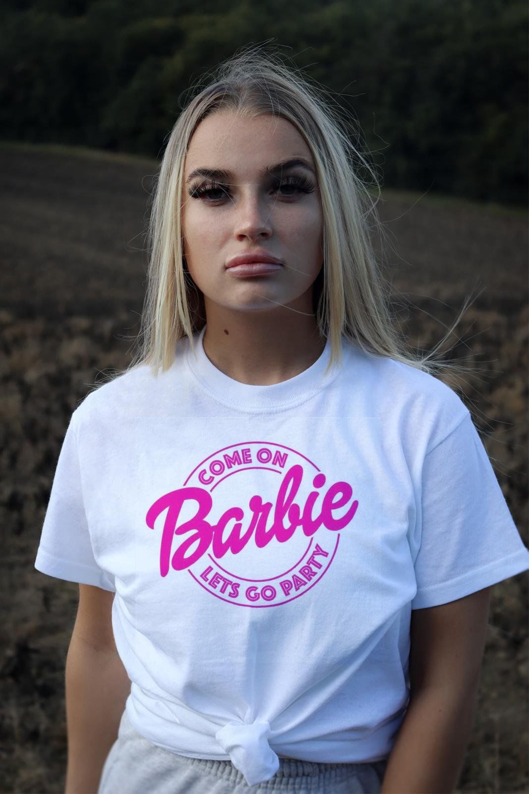 Barbie Hadi Partiye Gidelim T-shirt