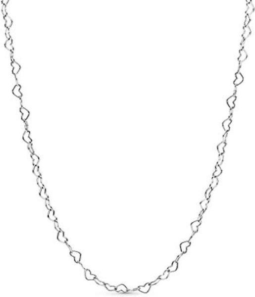 Chain Heart Kalp Sevgili Hediye Kolye