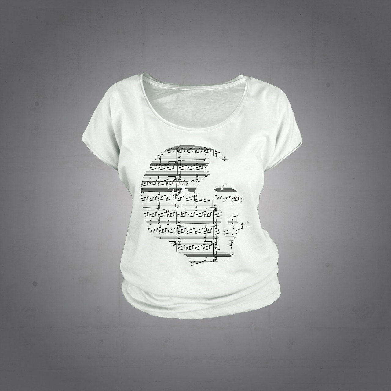 Atatürk Nota Tshirt Kadın