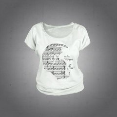 Atatürk Nota Tshirt Kadın