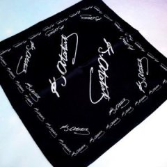 Atatürk Fular Siyah