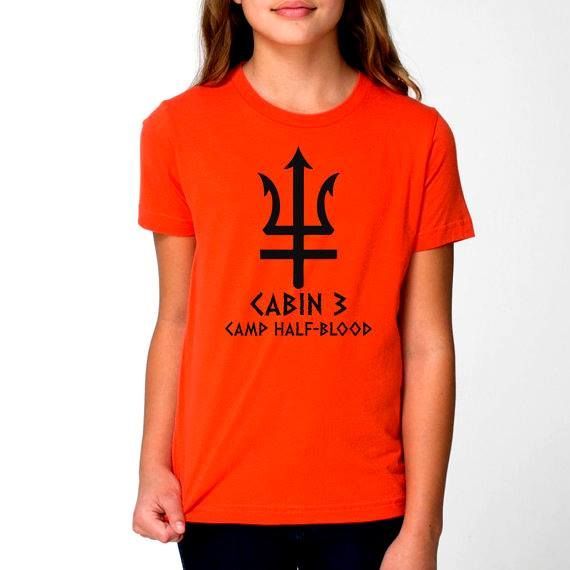 Camp Half - Blood Cabin 3 Kadın Tshirt