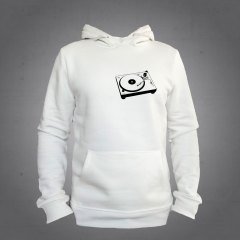 Pikap Kapüşonlu Sweatshirt Hoodie Ekru