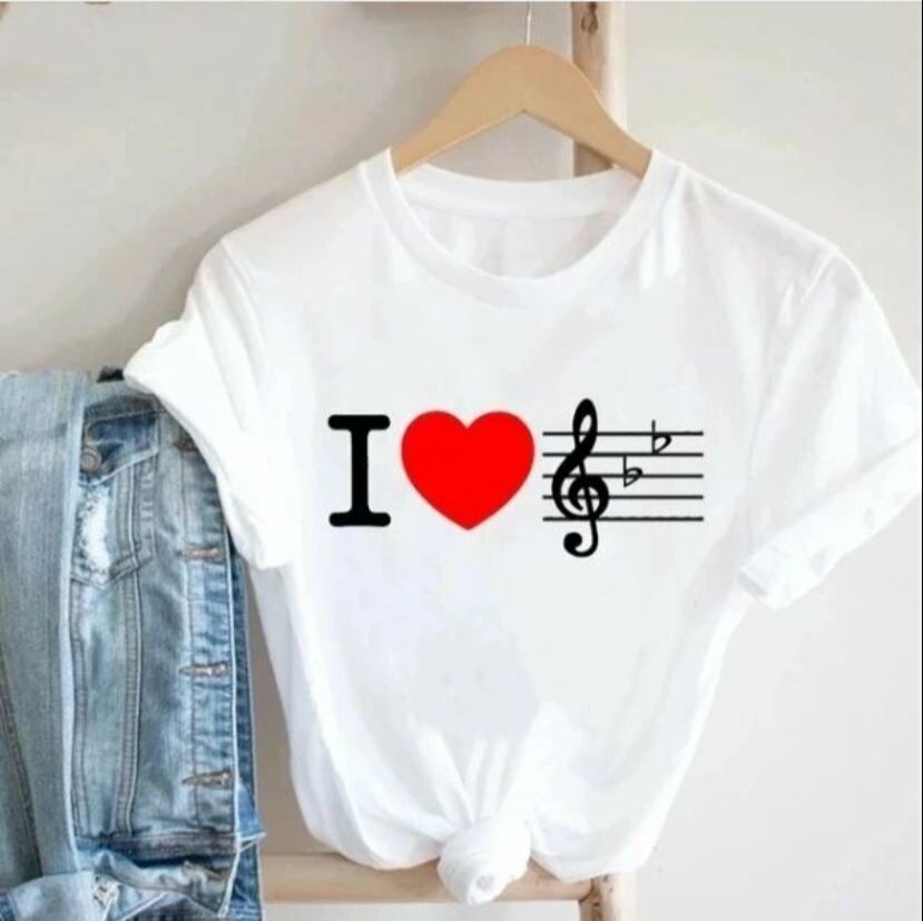 I Lova You Sol Anahtar Beyaz Unisex T-Shirt