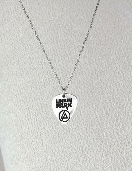 Linkin Park Rock Müzik Grubu Pena Kolye - Gümüş Kaplama ve Kaliteli Tasarım