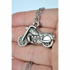Motorsiklet Unisex Kolye