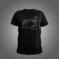 Bateri Siyah Tshirt