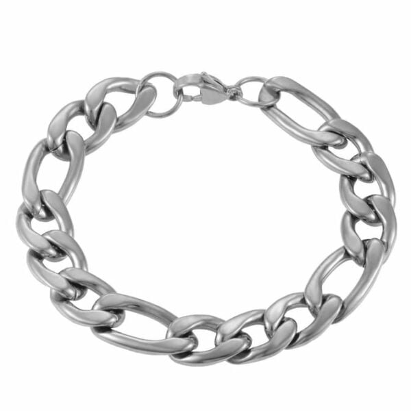 Gurmet 316L Paslanmaz Çelik Erkek Bileklik Kalın Zincir 12 Mm