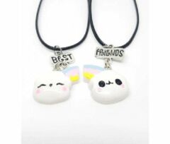 Best friends Renkli Gökkuşağı Arkadaşlık sevgili Kolye
