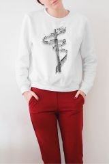 Bateri Baget Unisex Sweatshirt L