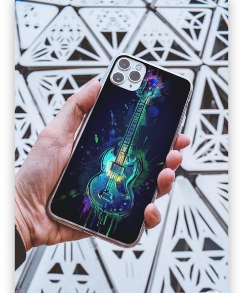 Bas Gitar iPhone Telefon Kılıfı
