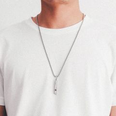 Buradayım Kolyesi Zincir 70cm