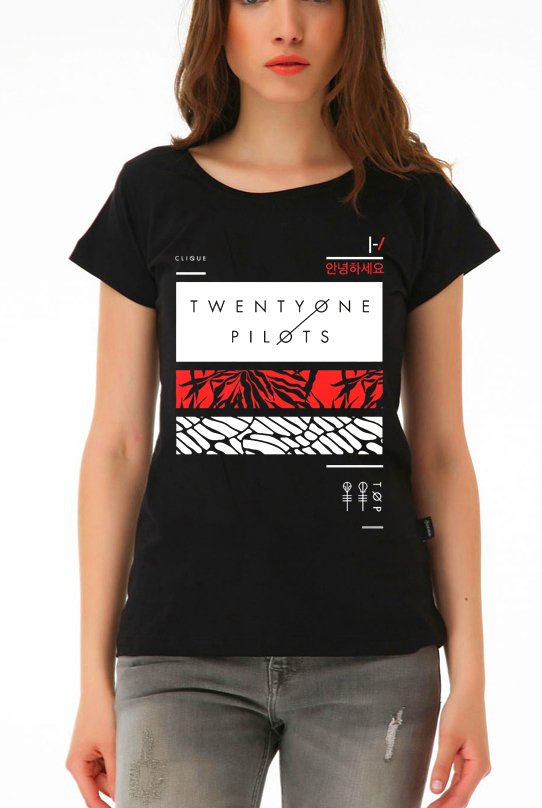 Twenty One Pilots - Filler Bars Kadın TShirt