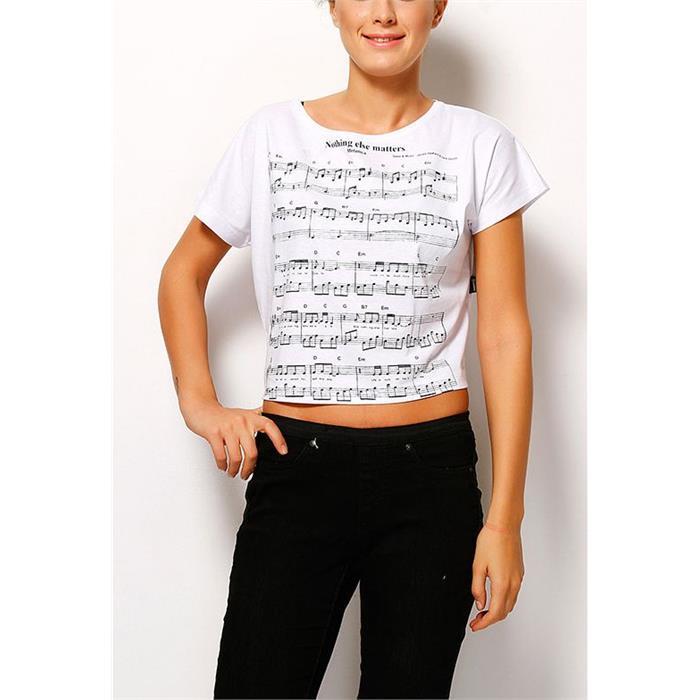 Notalı Kadın Tshirt Model 4