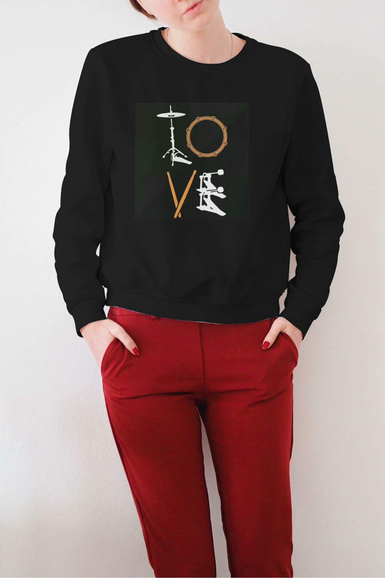 Bateri Unisex Sweatshirt L