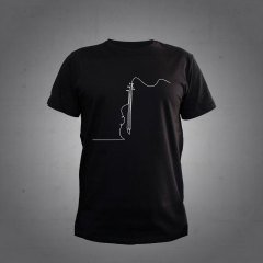 Kemancı Siyah Tshirt