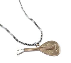 Ud Kolye Enstrüman Kolye Udi Gri Kordon