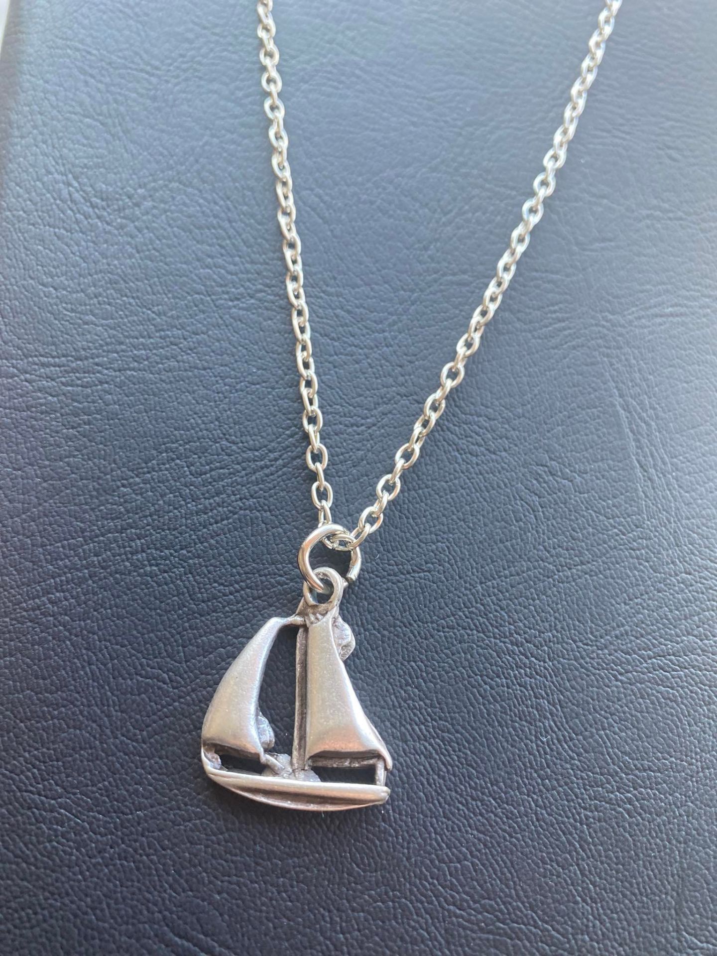 Yelkenli Yat Unisex Kolye