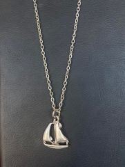 Yelkenli Yat Unisex Kolye