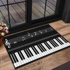 Piyano Nota Kapı Önü,Banyo-Mutfak Paspas İsimli