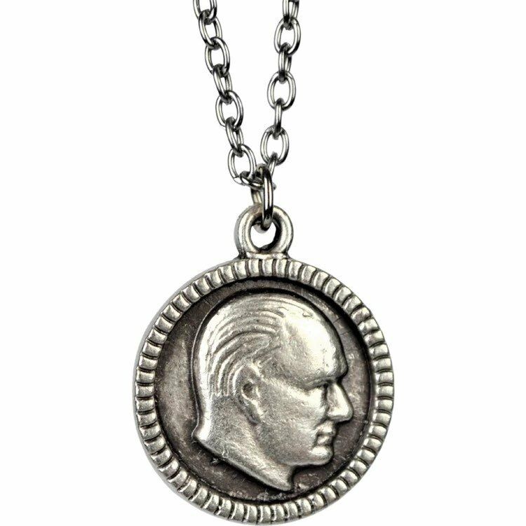 Atatürk Madalyon Unisex Kolye