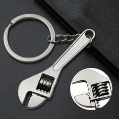 Kurbağacık İngiliz Anahtarı metal Anahtarlık