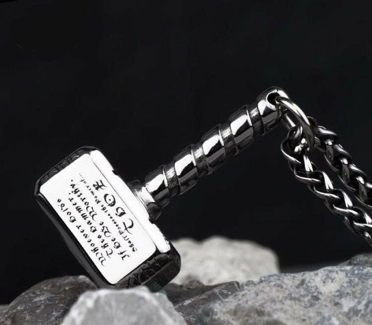 Thors Çekiç Metal Kolye