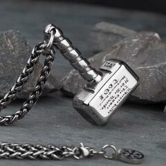 Thors Çekiç Metal Kolye