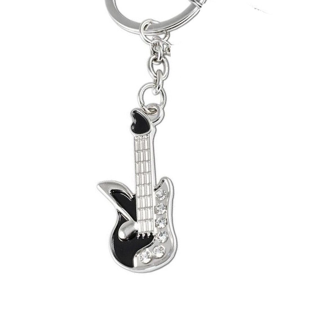 Gitar Taşlı Anahtarlık