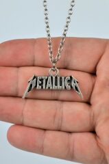 Metallica Müzik Grubu Unisex Kolye