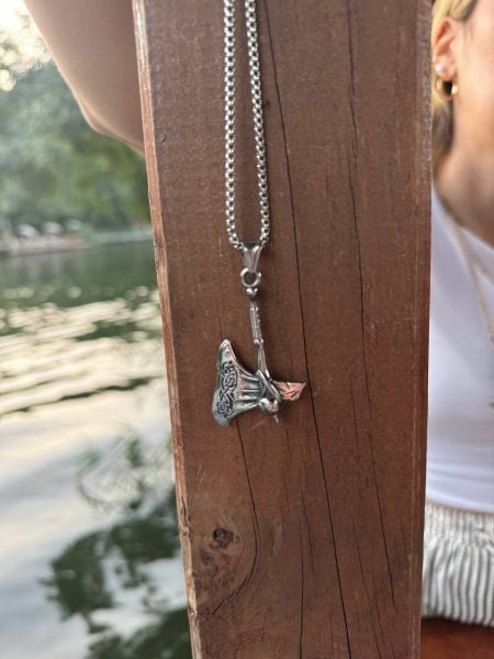 Viking Balta İskandinav 316L A+++ Plus Kalite Paslanmaz Çelik Kolye