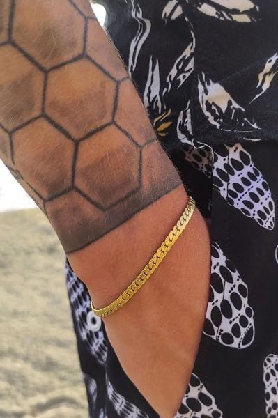 Urban Kararmaz Gold Çelik Bileklik Unisex