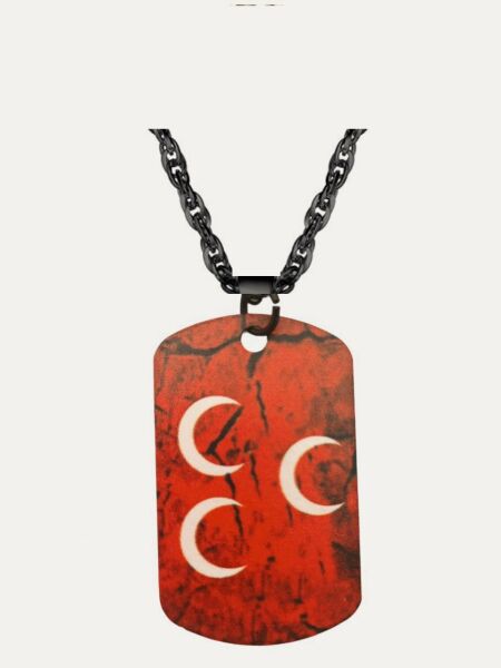 Üç Hilal MHP Künye Kolye