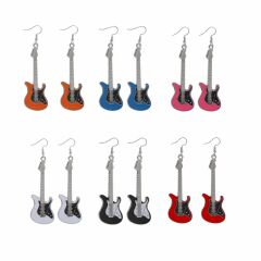 Gitar Küpe Mavi