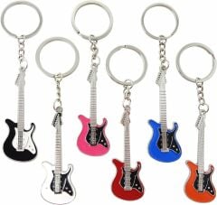 Gitar Anahtarlık Kırmızı
