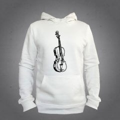 Keman Kapüşonlu Sweatshirt Hoodie Ekru L