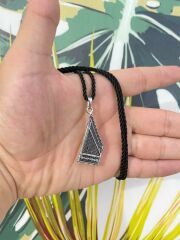 Kanun Kolye Siyah Kordon