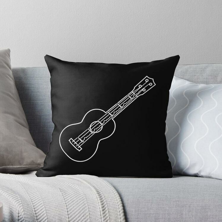 Gitar Yastık Kılıfı Kırlent