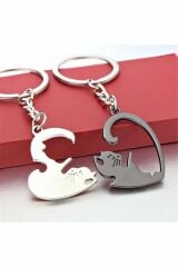 Kedi Anahtarlıklık Best Friends Çift Sevgili Anahtarlık 2 li
