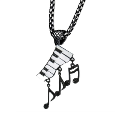 Piyano Çelik ineli Kolye